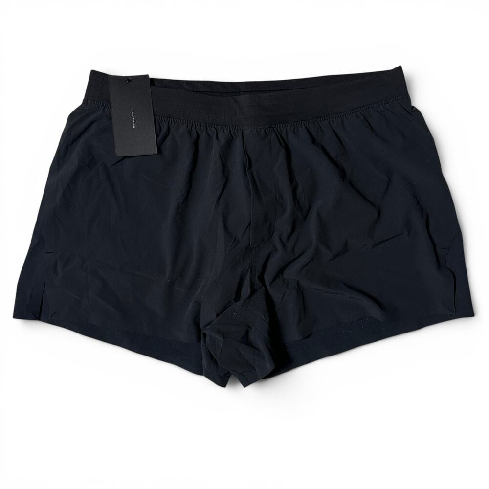Ten Thousand Distance Short Mens Size L Black 3in Inseam Lined Running NWT